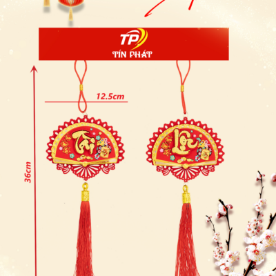 Quạt 3D 7 màu tài lộc